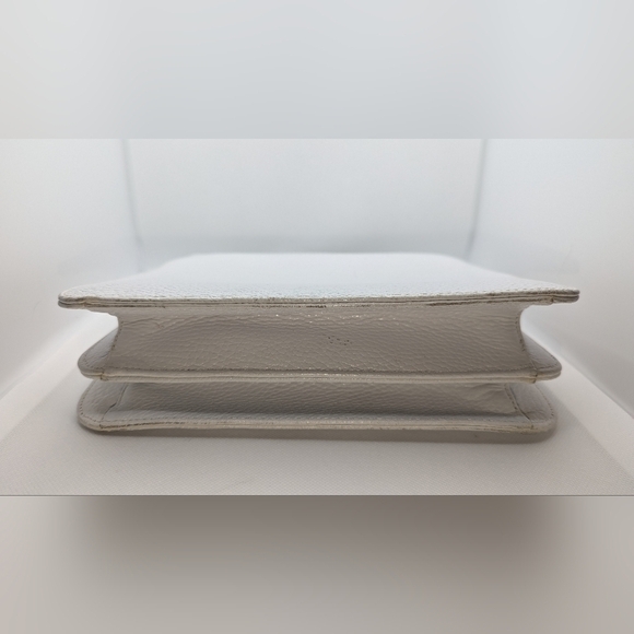 White Leather Handbag Mark Cross - Picture 4 of 7